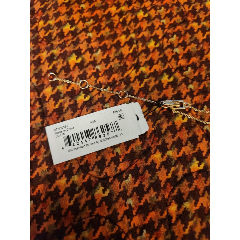 Givenchy Gold-Tone Cubic Zirconia Lariat Necklace, 16" + 3" extender - Picture 8 of 11